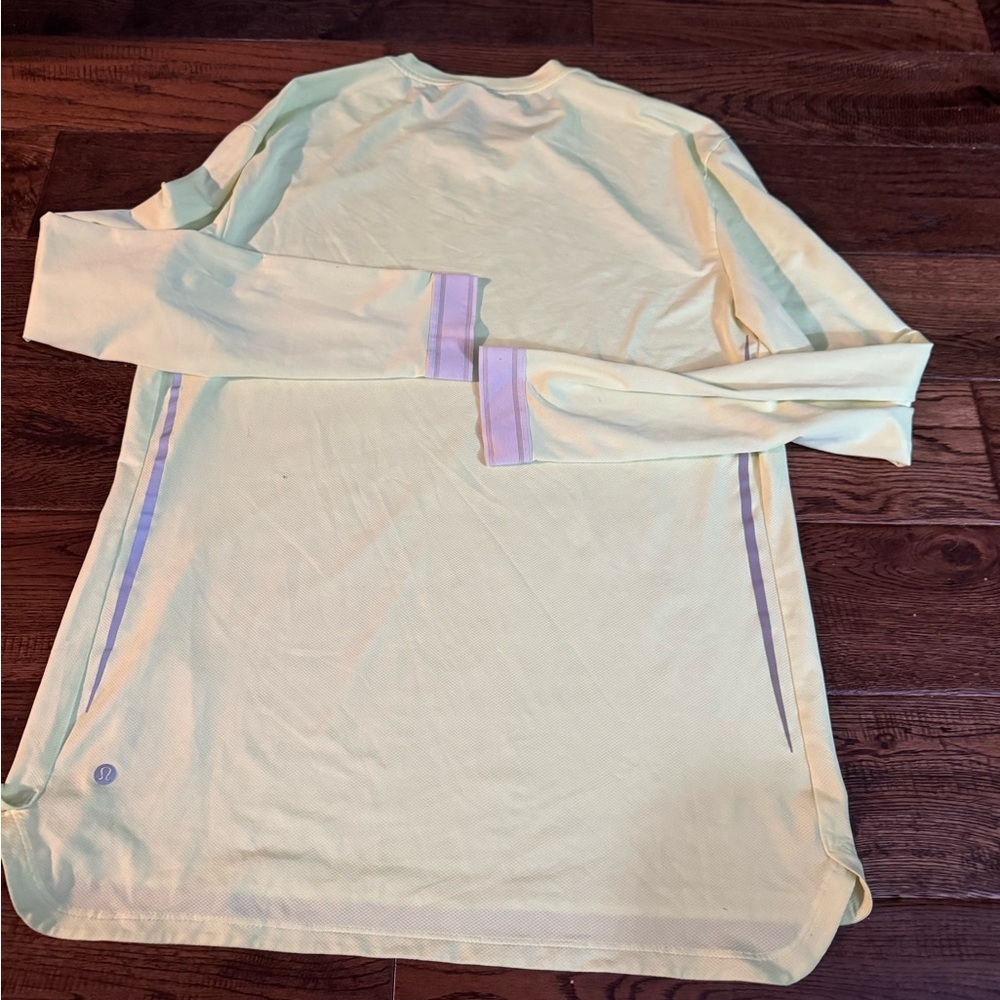 Lululemon Fast and Free Long Sleeve Shirt Reflective - Picture 3 of 5